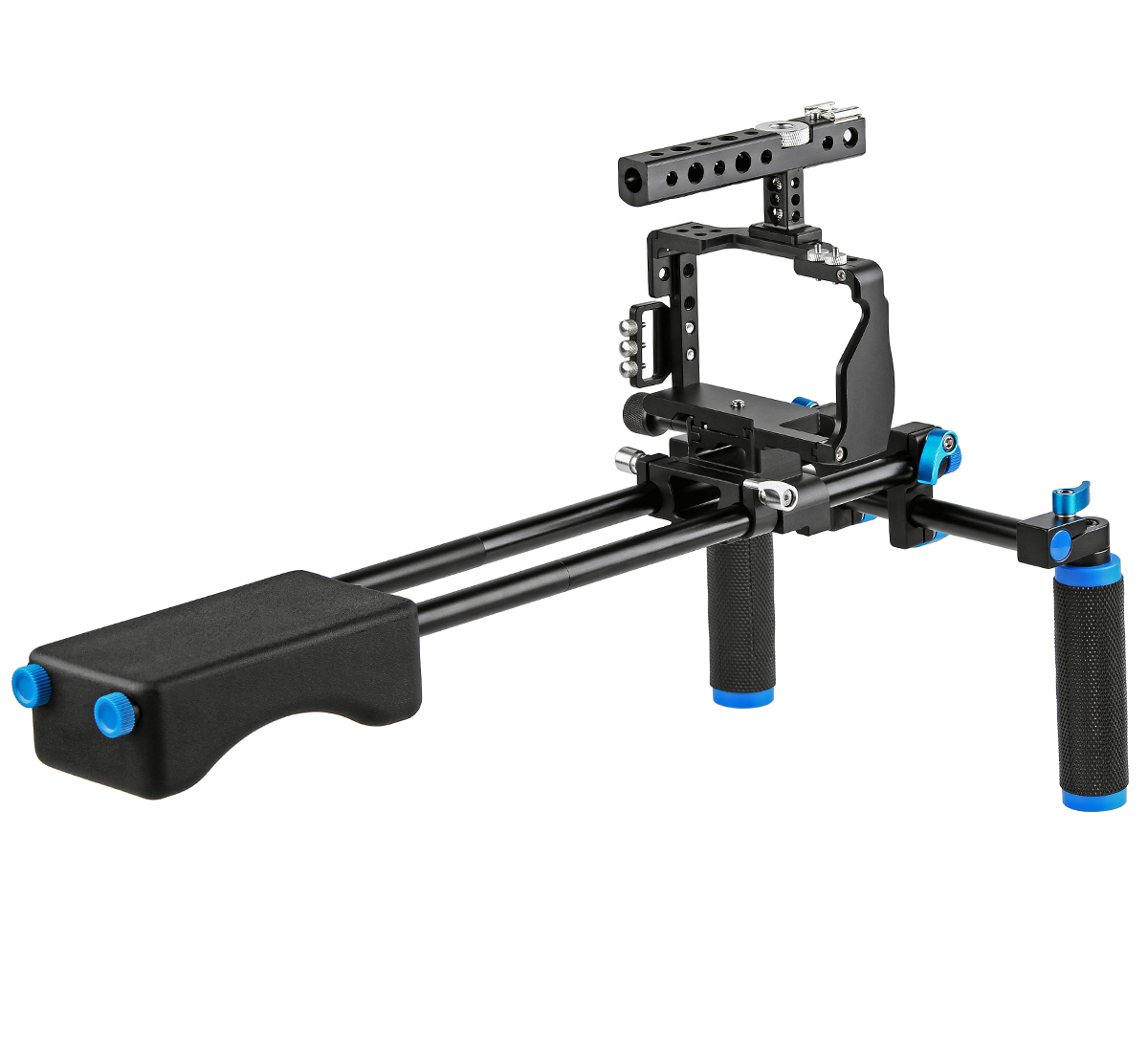 ayex Kamera Rig-Set inkl. Kamera Cage C6 für Sony Alpha A6000, A6300, A6500 ayex Kamera Rig-Set inkl. Kamera Cage C6 für Sony Alpha A6000, A6300, A6500