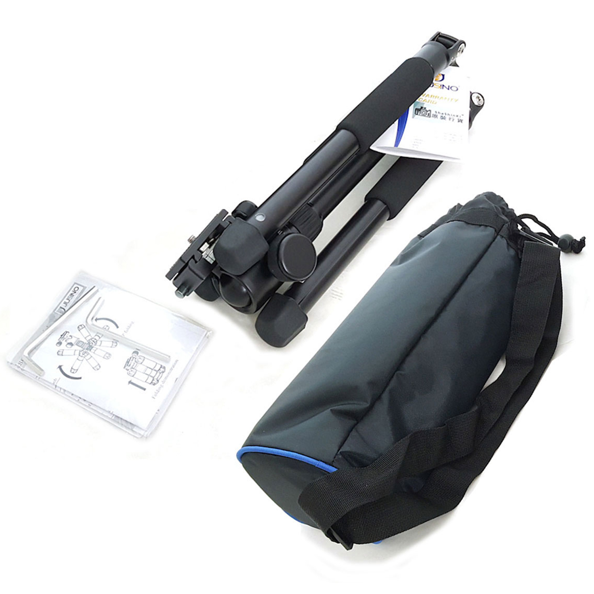 JUSINO TMQ-2205 Tripod Traveller kompaktes Reisestativ JUSINO TMQ-2205 Tripod Traveller kompaktes Reisestativ