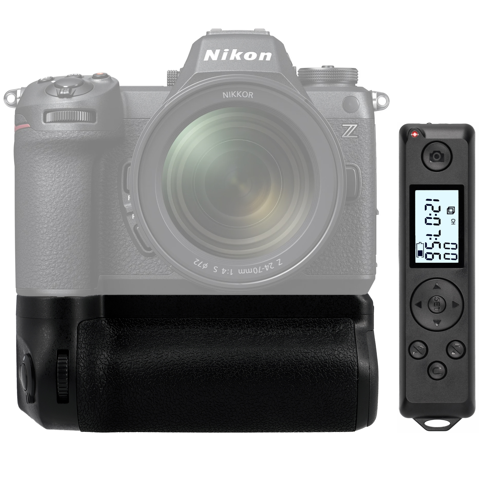 Batteriegriff für Nikon Z6 III Z5 II ersetzt MB-N14 mit Timer-Fernauslöser Multifunktions Handgriff Batteriegriff für Nikon Z6 III Z5 II ersetzt MB-N14 mit Timer-Fernauslöser Multifunktions Handgriff