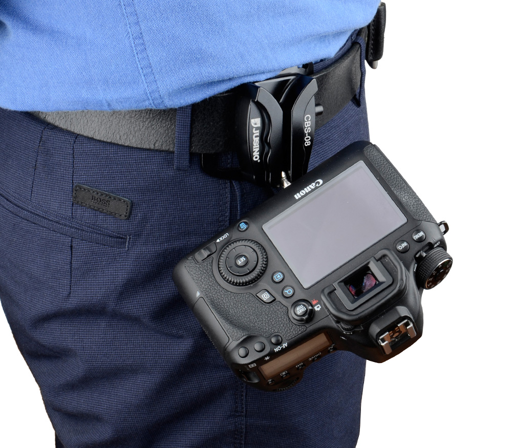 JUSINO CBS-08 stabiler Kamerahalter Holster für Gürtel  JUSINO CBS-08 stabiler Kamerahalter Holster für Gürtel