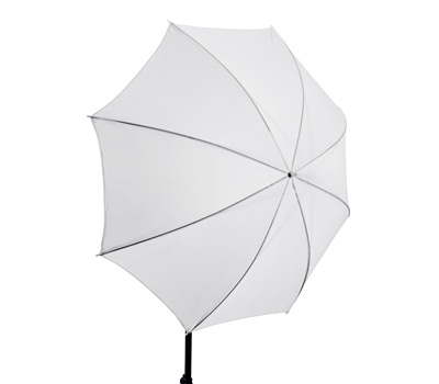 Studio-Durchlichtschirm 91cm 36" - innen & aussen weiß Studio-Durchlichtschirm 91cm 36" - innen & aussen weiß