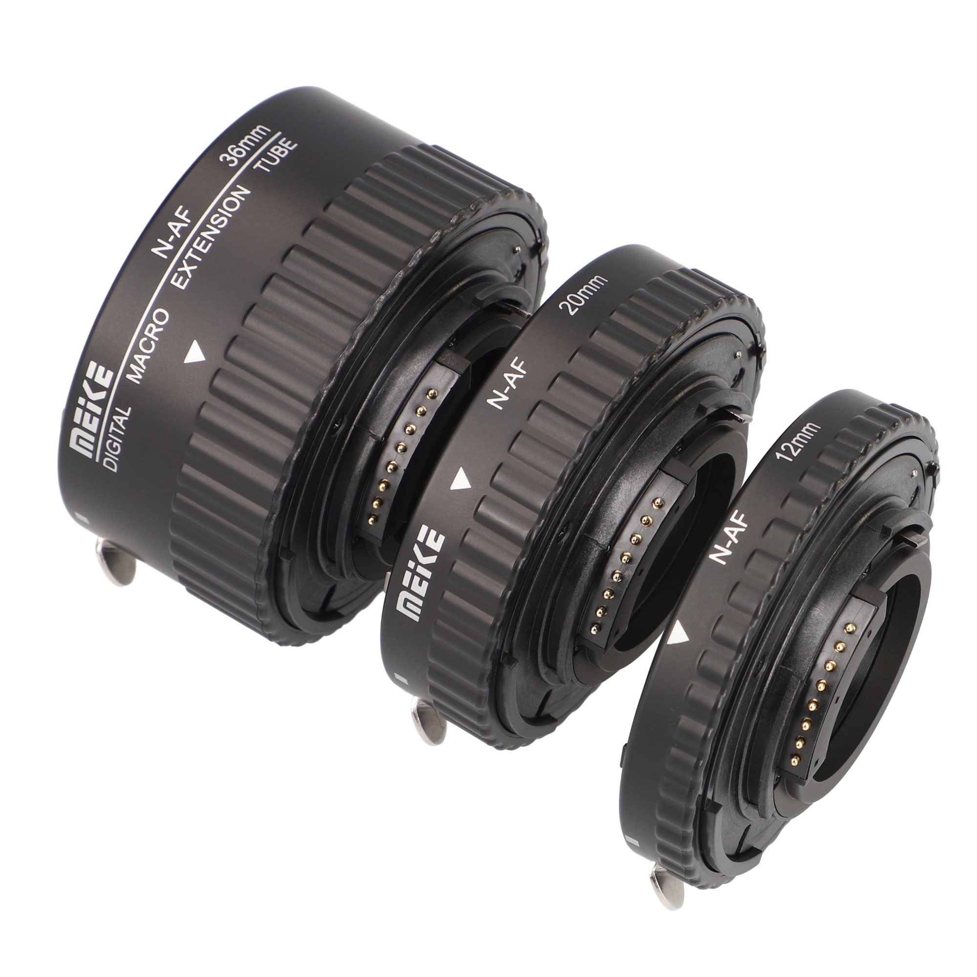 Automatik-Zwischenringe für Nikon F Bajonett Objektive MK-N-AF1-B Automatik-Zwischenringe für Nikon F Bajonett Objektive MK-N-AF1-B
