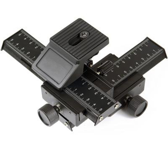 Makro / Panorama Kreuz-Einstellschlitten Makro / Panorama Kreuz-Einstellschlitten