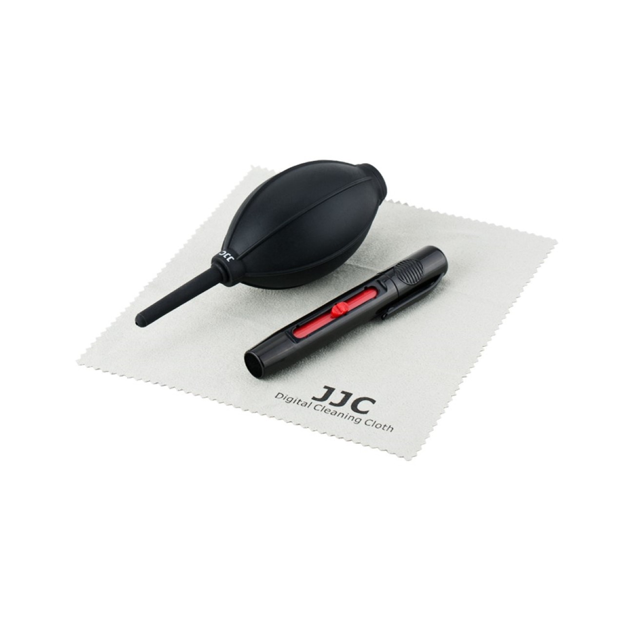 Reinigungsset mit Reinigungsstift Blasebelag Mikrofasertuch CL-3 Reinigungsset mit Reinigungsstift Blasebelag Mikrofasertuch CL-3
