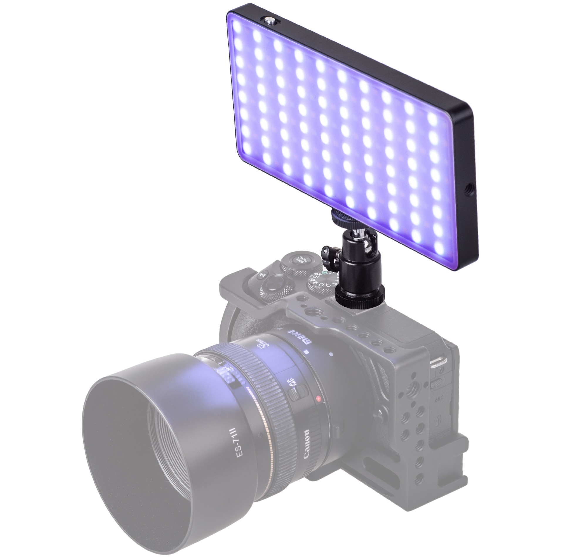 Tragbares LED Videolicht USB CRI 95 & 360° Vollfarbe 9 Lichtszenarios 2500K-8500k 160 LED-Perlen dimmbar für perfekte Ausleuchtung Tragbares LED Videolicht USB CRI 95 & 360° Vollfarbe 9 Lichtszenarios 2500K-8500k 160 LED-Perlen dimmbar für perfekte Ausleuchtung