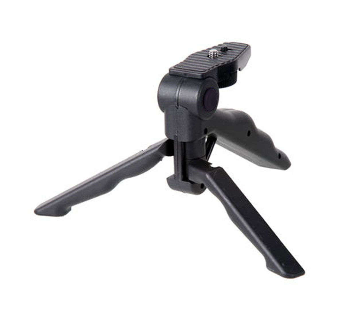 Tischstativ Mini-Stativ mit Griff-Funktion für Kamera & Blitzgerät Tischstativ Mini-Stativ mit Griff-Funktion für Kamera & Blitzgerät
