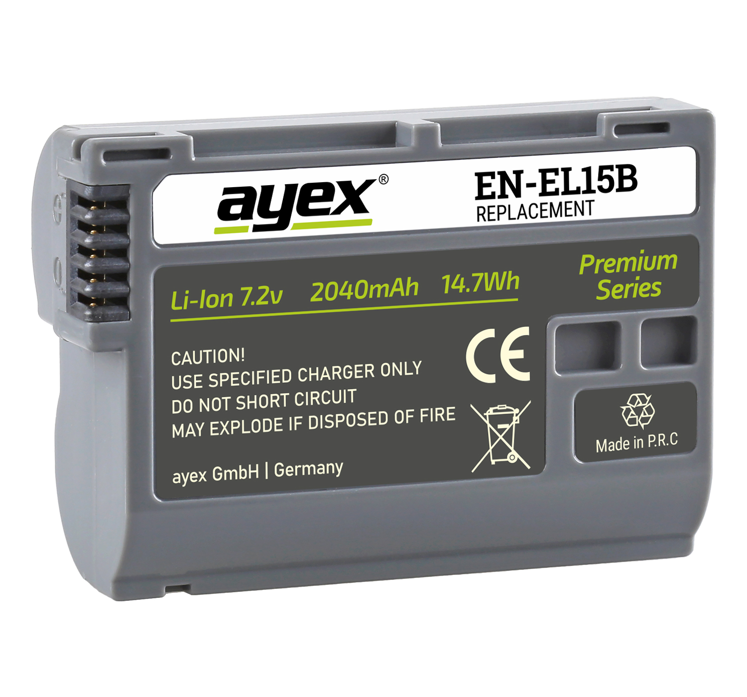 EN-EL15B Akku 2er Set für Nikon Z8 Z7II Z7 D7500 D7000 D600 D750 V1 D800E lange Laufzeit 2040mAh EN-EL15B Akku 2er Set für Nikon Z8 Z7II Z7 D7500 D7000 D600 D750 V1 D800E lange Laufzeit 2040mAh