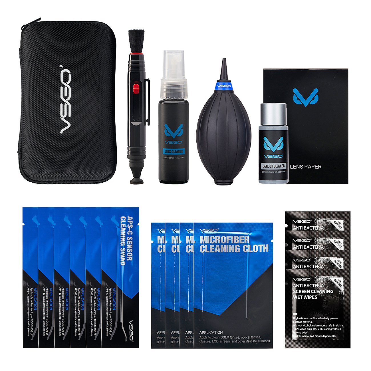 All-in-One Camera Cleaning Kit for APS-C Sensor Cameras Compatible für Kamerareinigung
