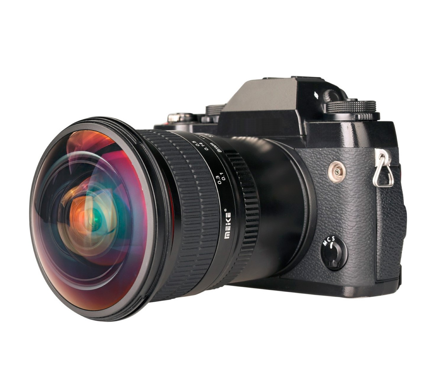 Fisheye-Objektiv MK-8mm-F/3.5 für Fujifilm X-Mount Fisheye-Objektiv MK-8mm-F/3.5 für Fujifilm X-Mount