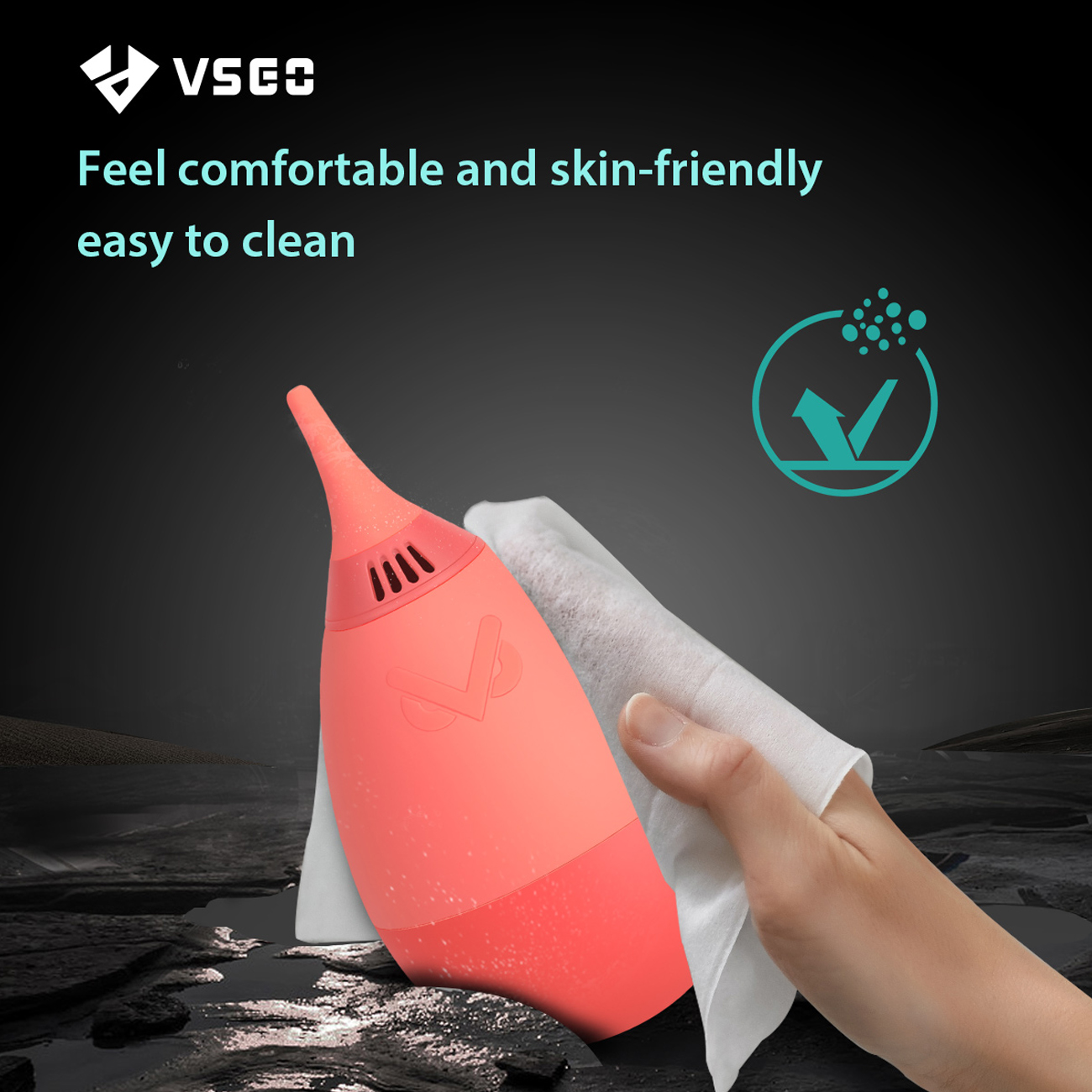 Camera Air Blower für Kamerareinigung – orange