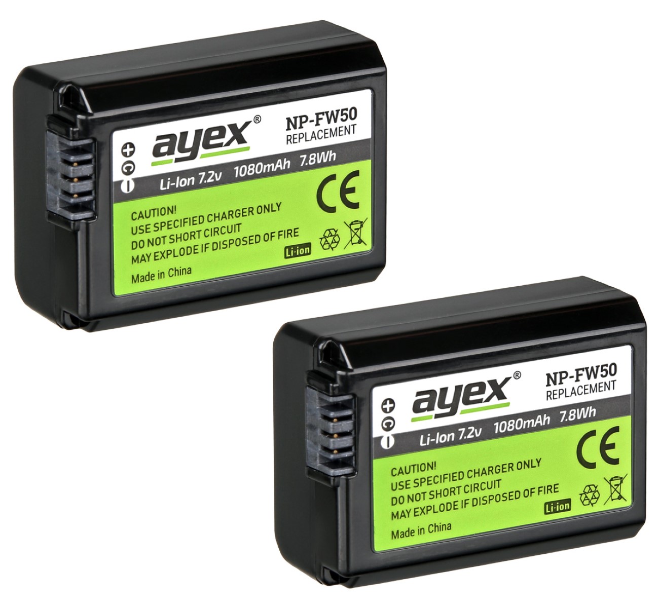 Batteriegriff Set für Sony Alpha A6300 A6000 + 2x NP-FW50 Akku + 1x USB Dual Ladegerät Batteriegriff Set für Sony Alpha A6300 A6000 + 2x NP-FW50 Akku + 1x USB Dual Ladegerät