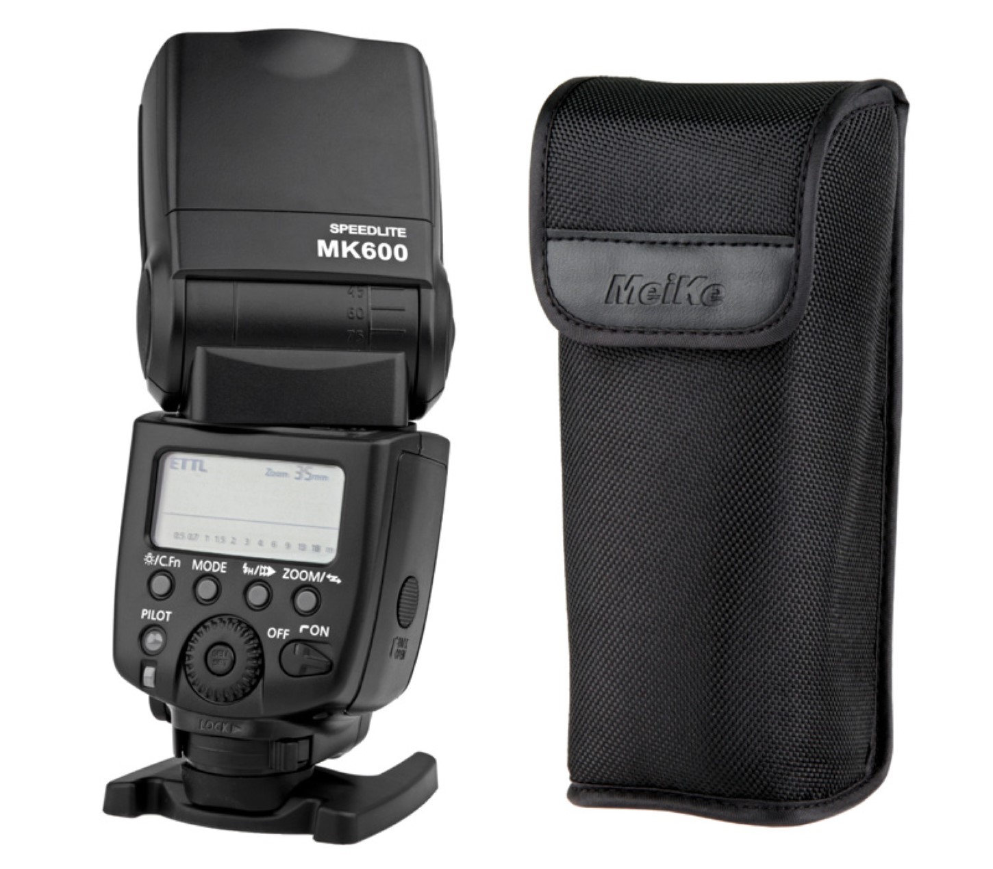 Meike HSS Speedlite MK600 für Canon EOS Kameras Meike HSS Speedlite MK600 für Canon EOS Kameras