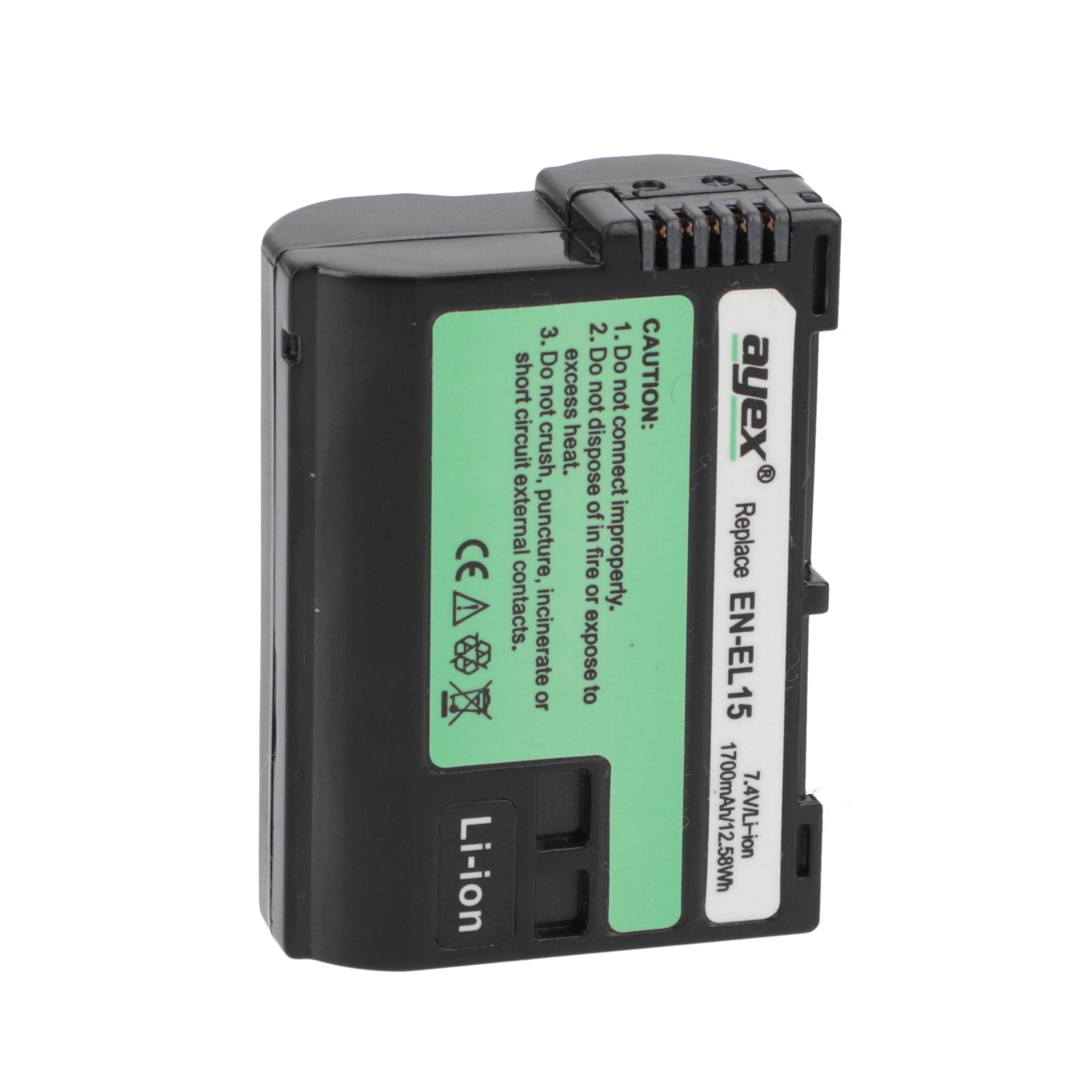 EN-EL15 Akku 2 Stück Sparset für Nikon Z6 Z7 D7000 D600 D750 Z7 V1 D800E uvm. EN-EL15 Akku 2 Stück Sparset für Nikon Z6 Z7 D7000 D600 D750 Z7 V1 D800E uvm.