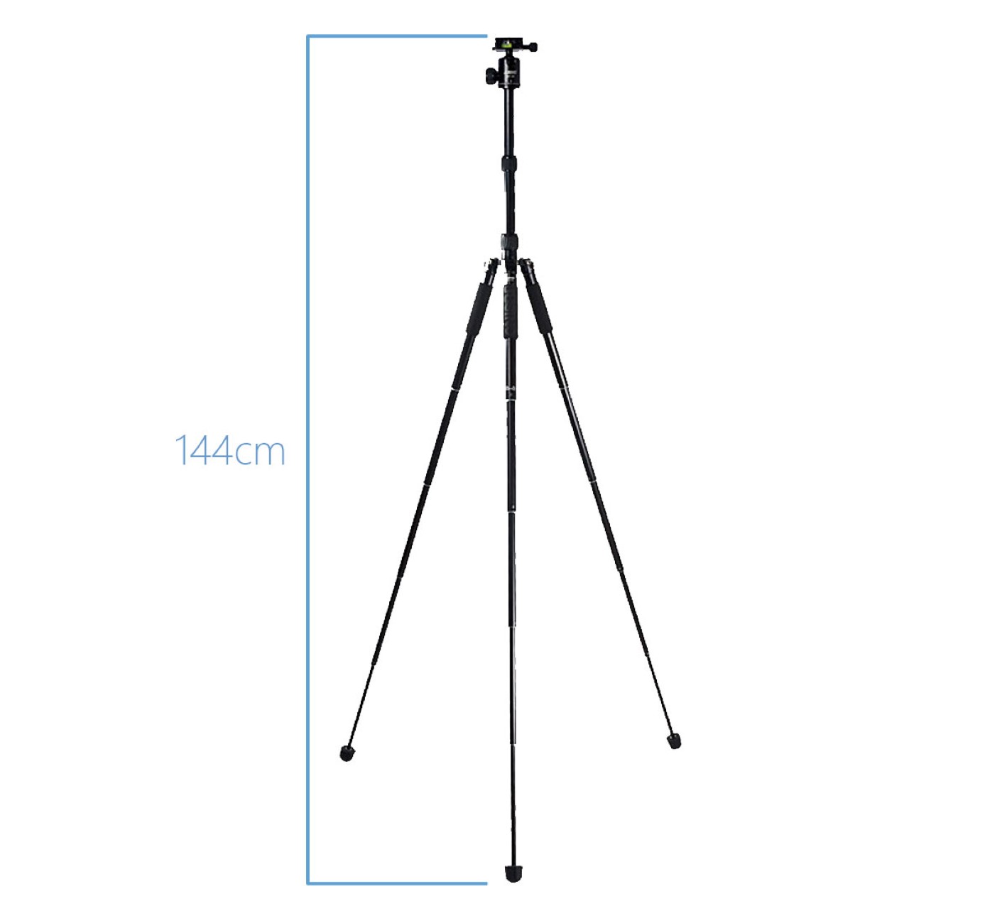 JUSINO Traveller kompaktes Reisestativ mit Kugelkopf bis 139cm 3kg TMQ-2205 BS-08Q JUSINO Traveller kompaktes Reisestativ mit Kugelkopf bis 139cm 3kg TMQ-2205 BS-08Q