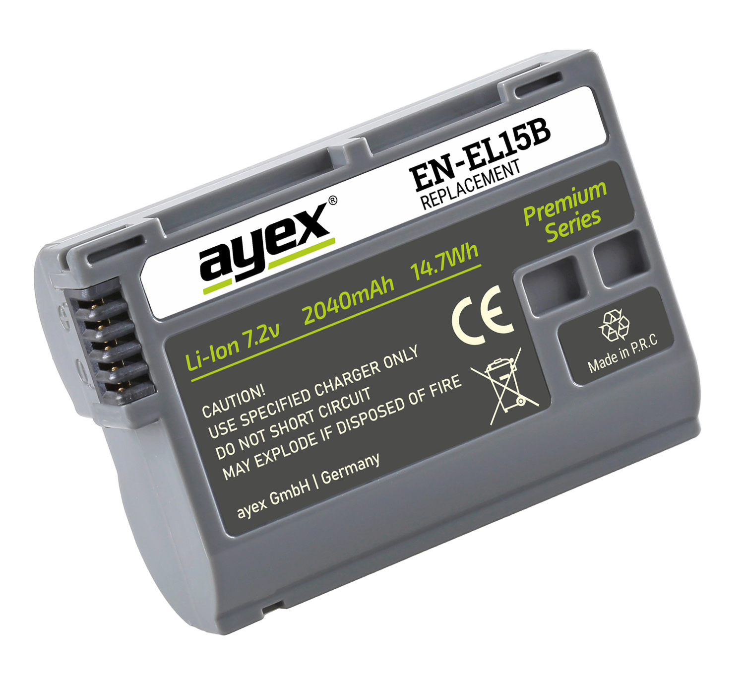 EN-EL15B Akku für Nikon Z8 Z7II Z7 D7500 D7000 D600 D750 V1 D800E lange Laufzeit 2040mAh EN-EL15B Akku für Nikon Z8 Z7II Z7 D7500 D7000 D600 D750 V1 D800E lange Laufzeit 2040mAh