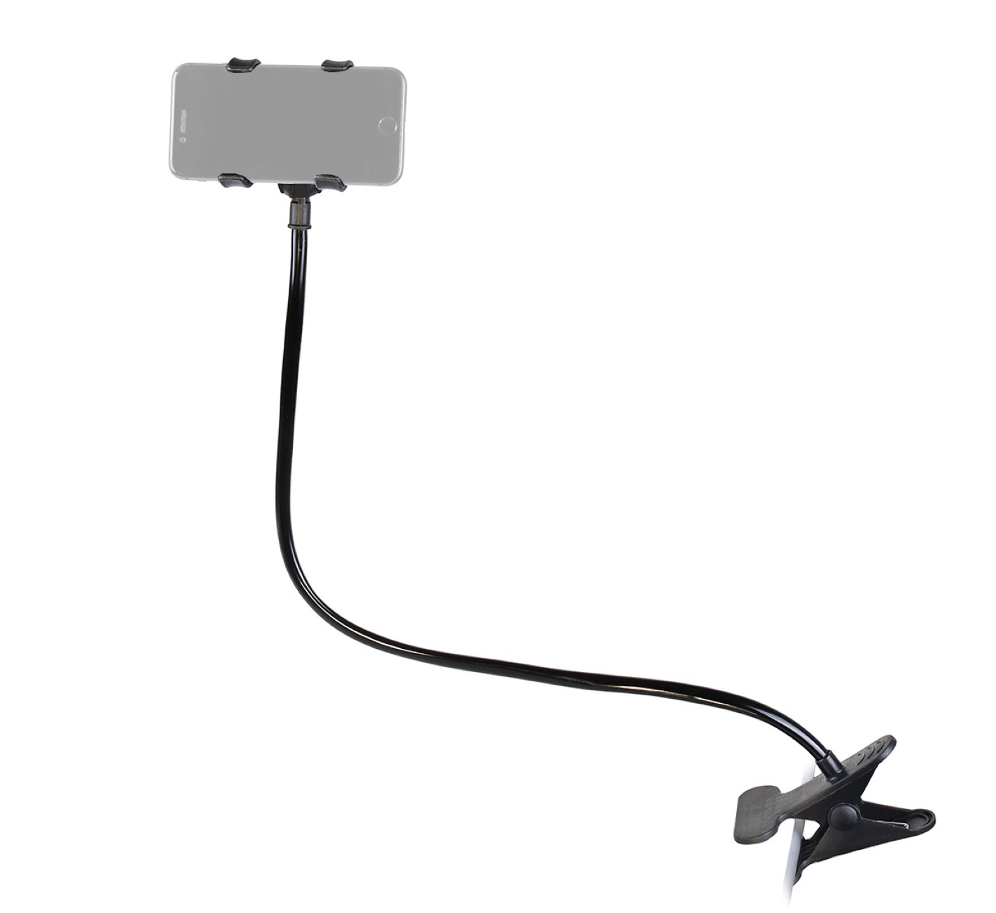 Smartphone Halterung universell flexibler Arm stabile Klemme Freie Hände maximaler Komfort Handy Halter Smartphone Halterung universell flexibler Arm stabile Klemme Freie Hände maximaler Komfort Handy Halter