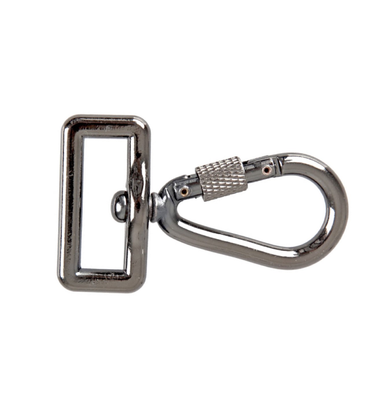 2er Set Karabinerhaken mit Schraubsicherung für Kameragurte, Schultergurte, Taschen, Schlüsselbänder uvm. 2er Set Karabinerhaken mit Schraubsicherung für Kameragurte, Schultergurte, Taschen, Schlüsselbänder uvm.