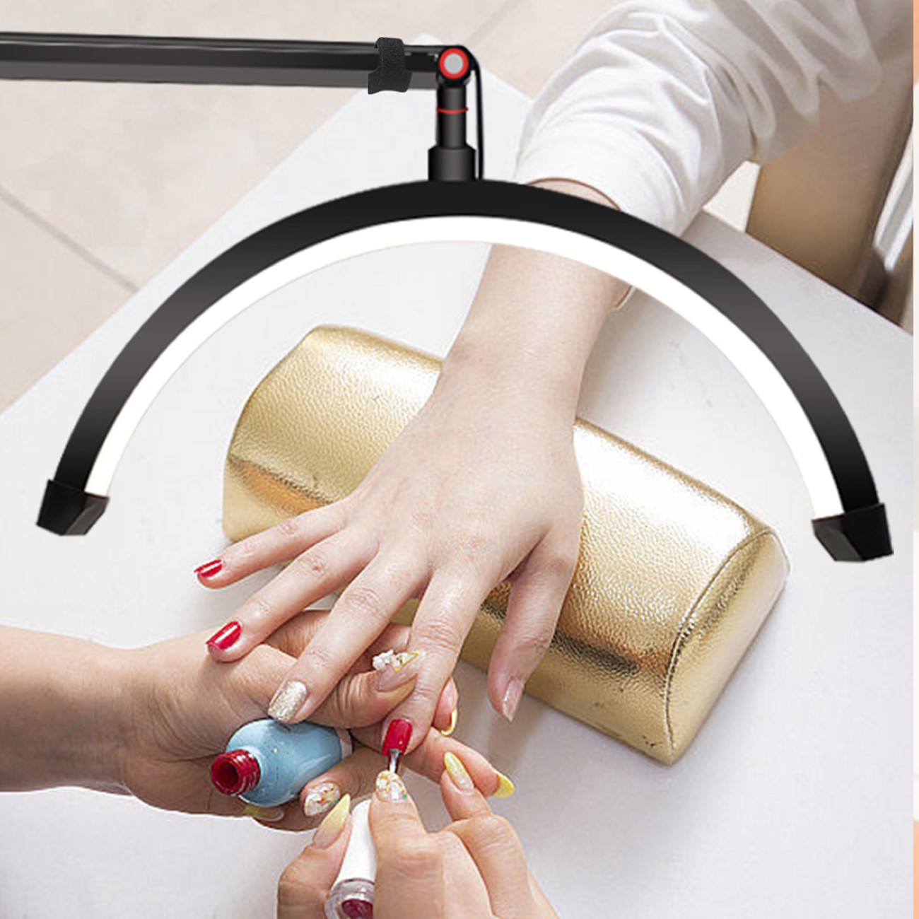 Faltbares Beauty Light LED Lampe für Wimpern Gesichtsschönheit und Augenbrauen - 4 (Custom).jpg Faltbares Beauty Light LED Lampe für zB. Wimpern Gesichtsschönheit