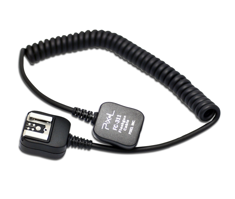 E-TTL Kabel für Canon wie OC-E3 Spiralkabel 1,5 - 2m E-TTL Kabel für Canon wie OC-E3 Spiralkabel 1,5 - 2m