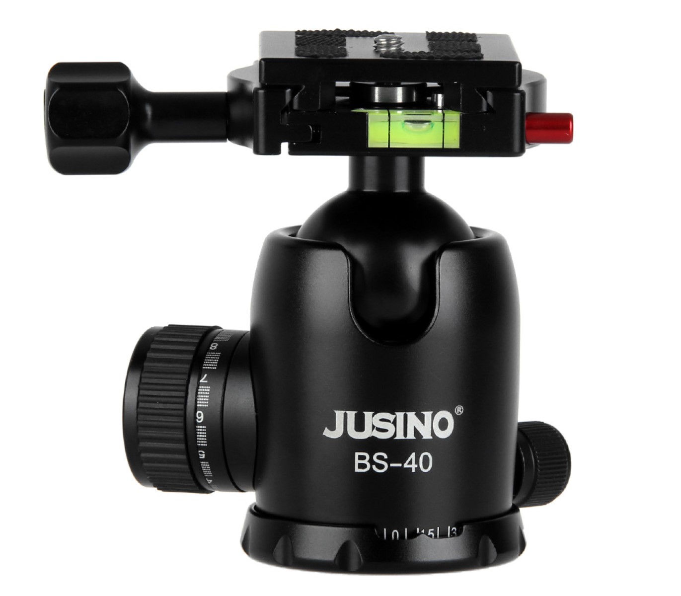JUSINO Robuster Kugelkopf Stativkopf bis 20kg belastbar BS-40 JUSINO Robuster Kugelkopf Stativkopf bis 20kg belastbar BS-40