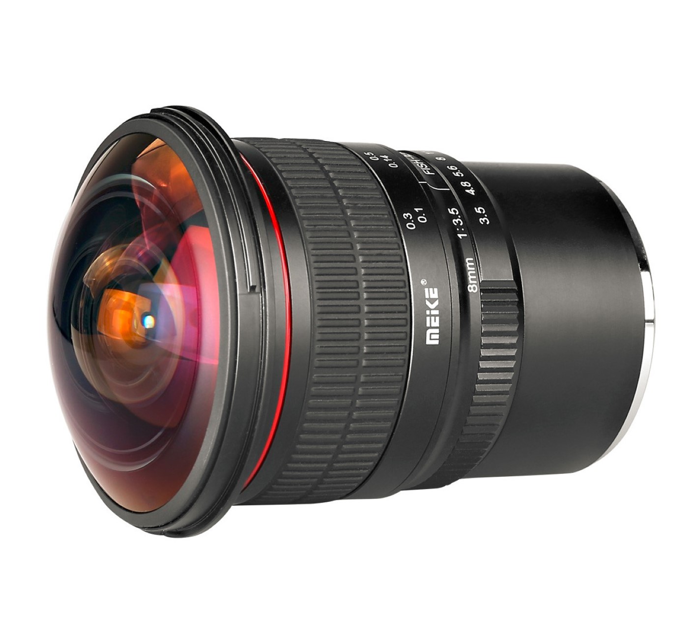 Fisheye-Objektiv MK-8mm-F/3.5 für Micro 4/3 (Olympus und Panasonic Lumix) Fisheye-Objektiv MK-8mm-F/3.5 für Micro 4/3 (Olympus und Panasonic Lumix)