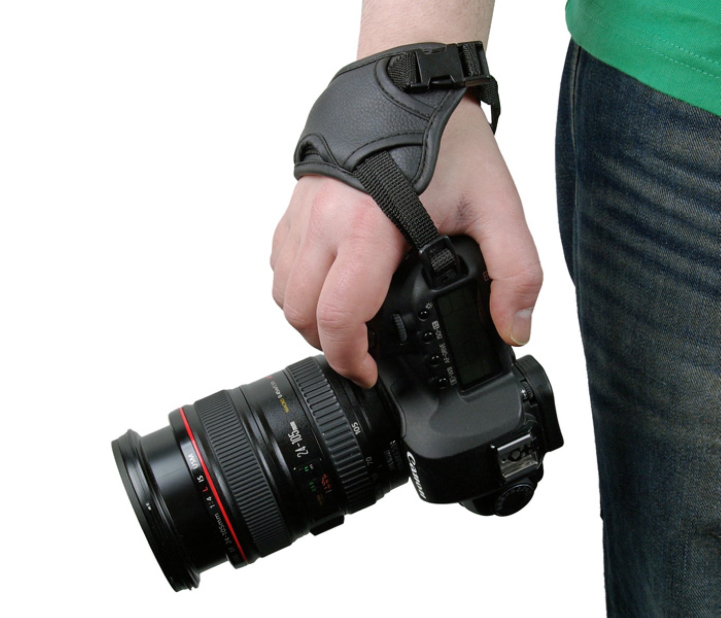 Handschlaufe für DSLR Kameras 3-Punkt Halterung Handschlaufe für DSLR Kameras 3-Punkt Halterung