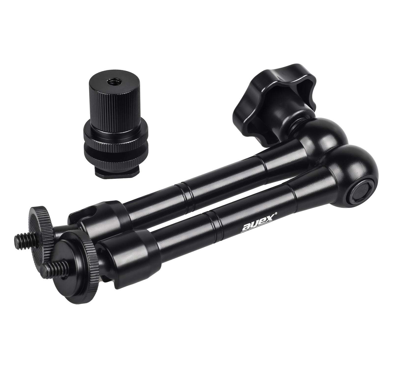 Magic Arm Gelenkarm 11 Zoll + Universalklemme für Kamera, Camcorder, Stativ und Co. Licht mit 1/4" Gewinde Magic Arm Gelenkarm 11 Zoll + Universalklemme für Kamera, Camcorder, Stativ und Co. Licht mit 1/4" Gewinde