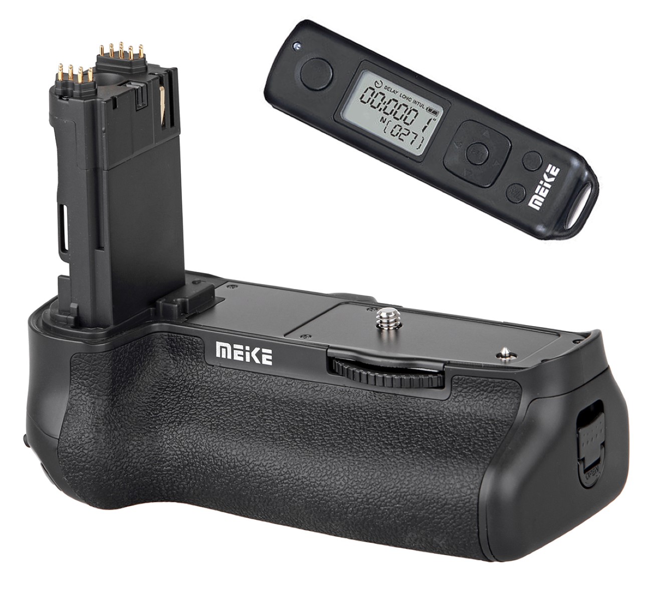 Meike Batteriegriff mit Timer-Fernbedienung für Canon EOS 5D Mark IV wie BG-E20 MK-5D4 Pro Meike Batteriegriff mit Timer-Fernbedienung für Canon EOS 5D Mark IV wie BG-E20 MK-5D4 Pro