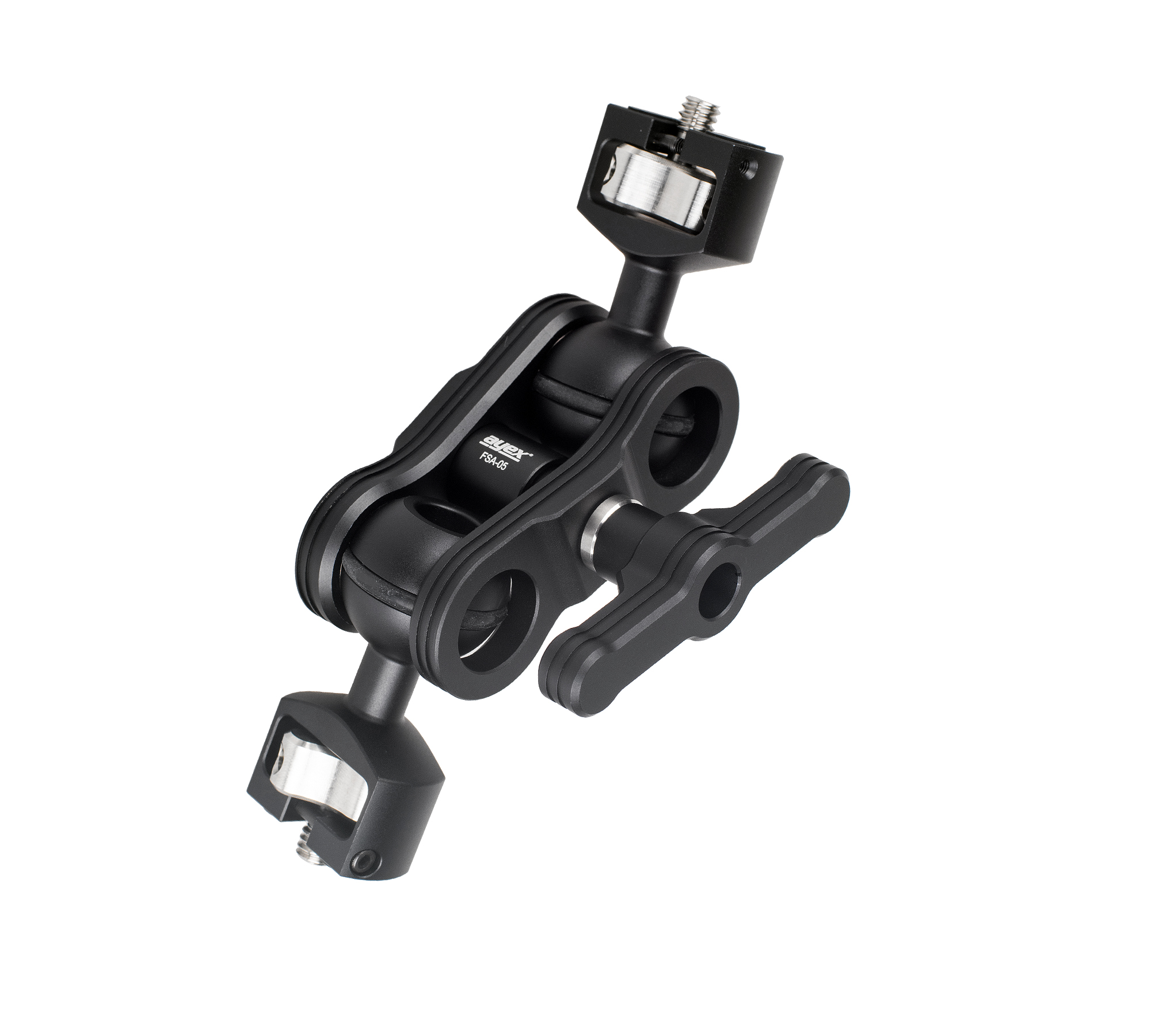 Magic Arm Gelenkarm 1/4 Zoll eloxiertes Alumnium Doppel-Kugelköpfe gut erreichbare Drehschraube FSA-05 Magic Arm Gelenkarm 1/4 Zoll eloxiertes Alumnium Doppel-Kugelköpfe gut erreichbare Drehschraube FSA-05