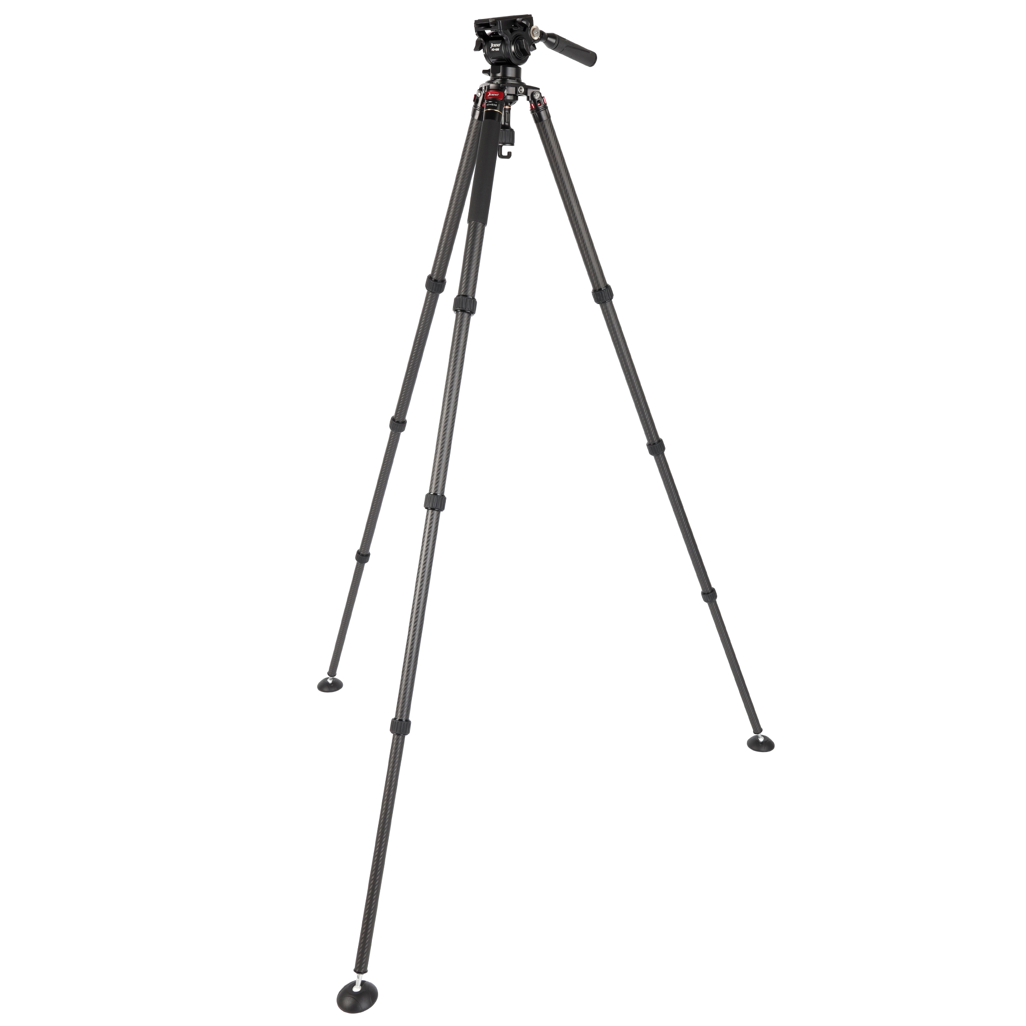 JUSINO Karbon Profi Videostativ & Kugelkopf Perfekt für Vogelaufnahmen 152,5cm 18Kg belastbar