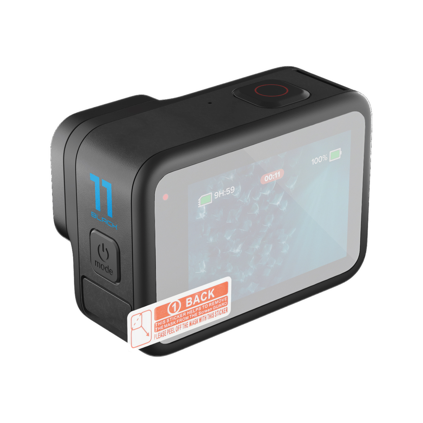 Displayschutzfolie Panzerglas Display & Objektivschutz für GoPro Hero 9, 10 & 11 Screen Protector Displayschutzfolie Panzerglas Display & Objektivschutz für GoPro Hero 9, 10 & 11 Screen Protector