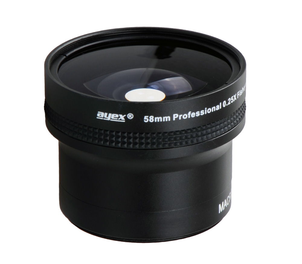 0,25x Fisheye-Konverter 58mm Weitwinkel