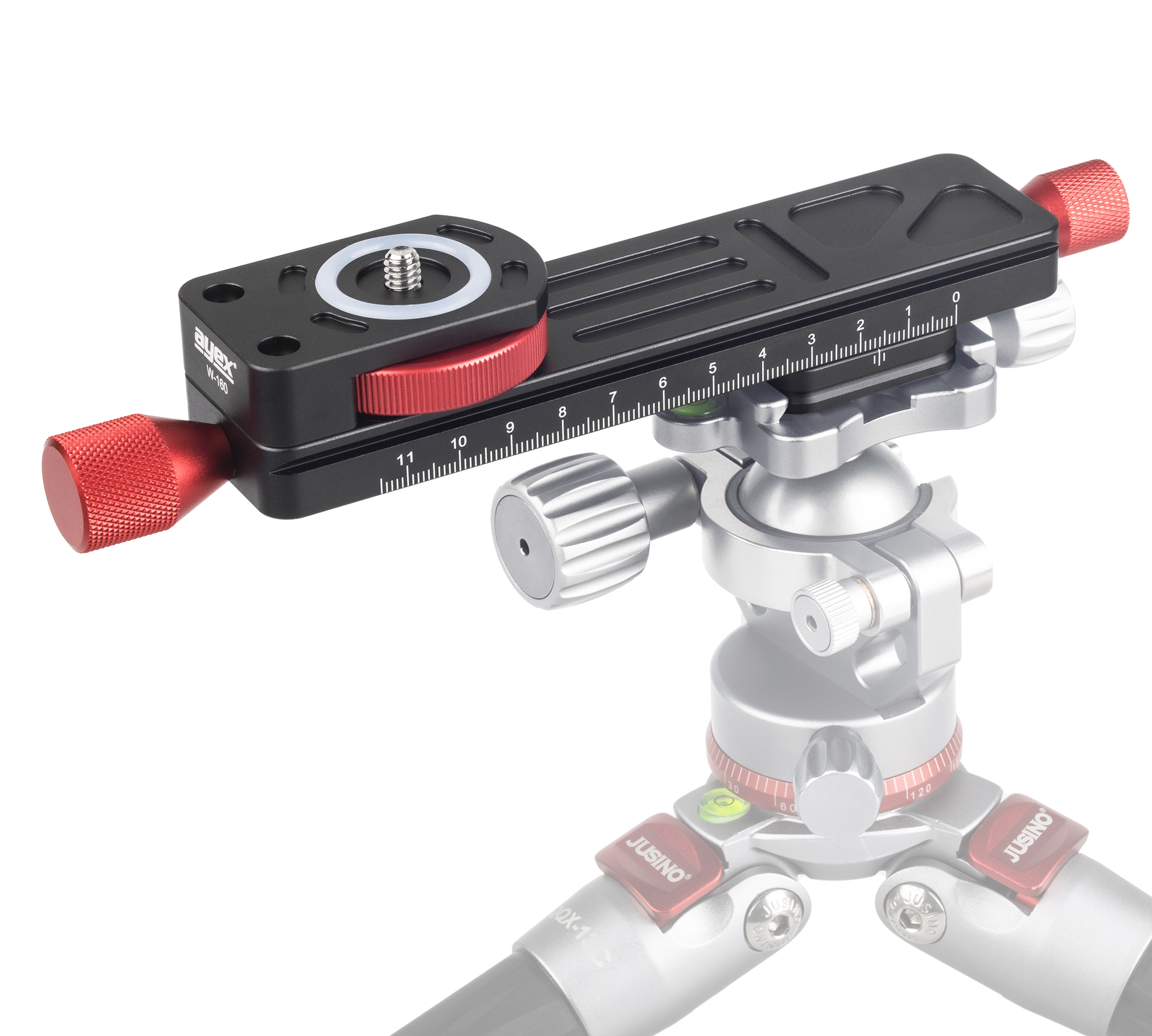 ayex W-160 - Makro-Fokussierungsschiene für DSLR-Kameras - Kompatibel mit Arca-Swiss Standard - Bis 10kg belastbar - CNC gefrästes Aluminium ayex W-160 - Makro-Fokussierungsschiene für DSLR-Kameras - Kompatibel mit Arca-Swiss Standard - Bis 10kg belastbar - CNC gefrästes Aluminium