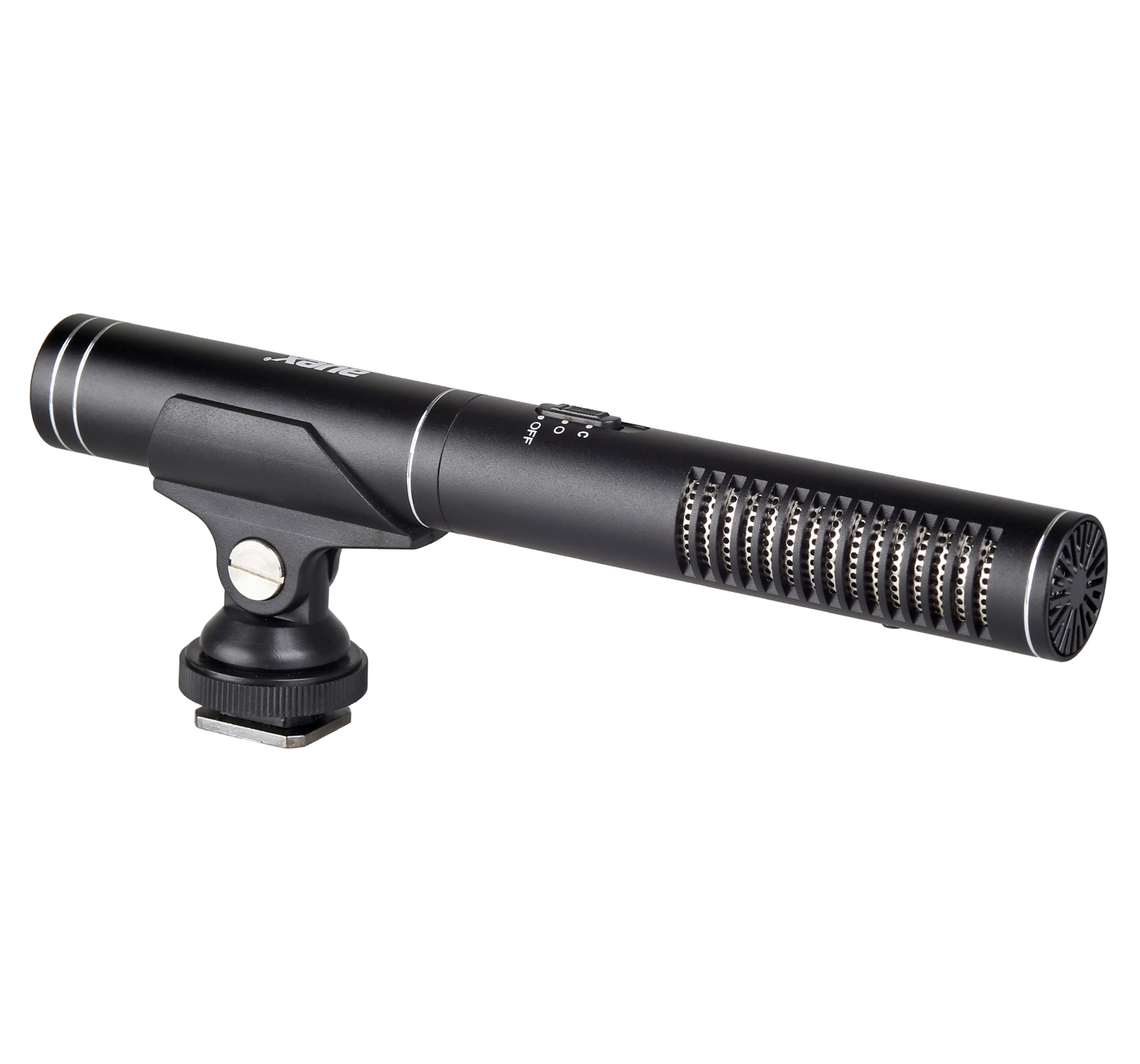 ayex MIC01 Kamera-Richtmikrofon mit Schaumwindschutz ayex MIC01 Kamera-Richtmikrofon mit Schaumwindschutz