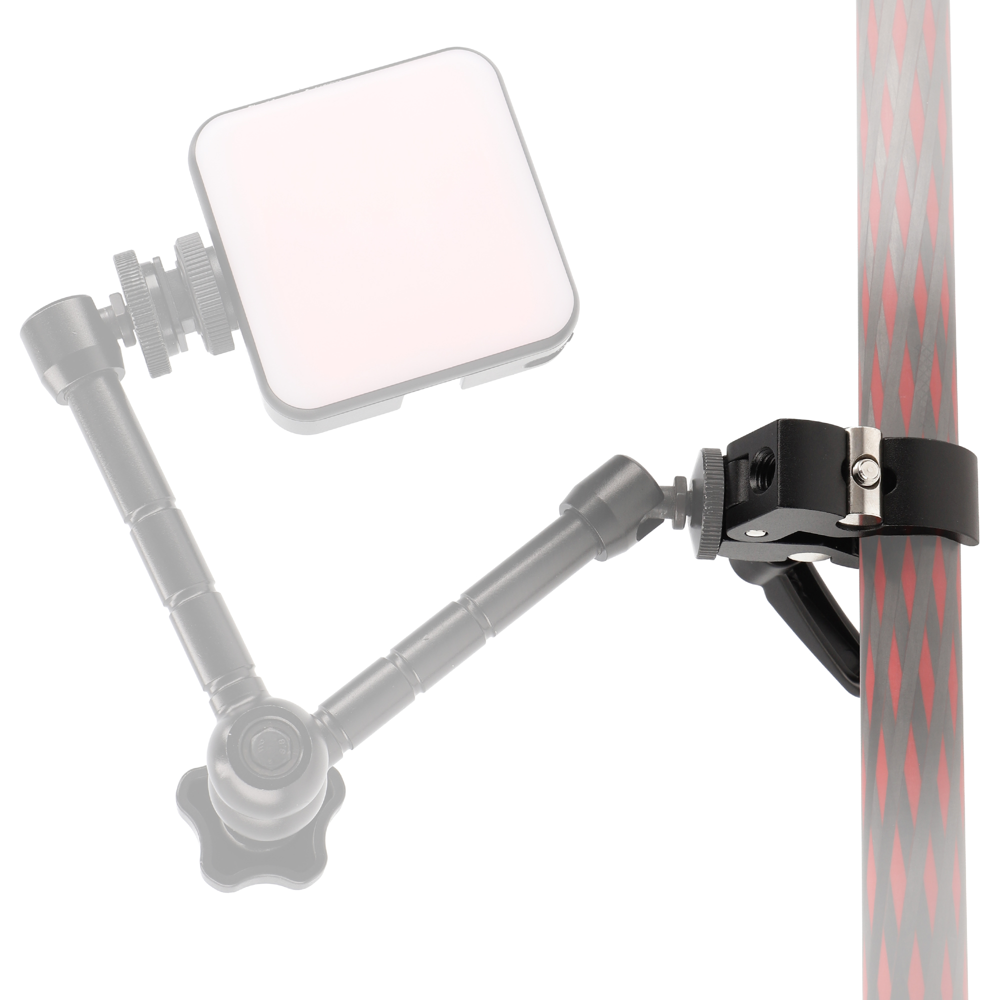 Super Clamp Multifunktionsklemme – Halterung für Rohre, Tische & Stative bis 47 mm Super Clamp Multifunktionsklemme – Halterung für Rohre, Tische & Stative bis 47 mm