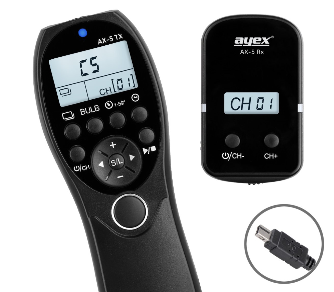 Funk Timer Fernauslöser AX-5 DC2 zB Nikon Z7 Z6 D7500 D7100 D750 D610 D90 D5600 D3300 Funk Timer Fernauslöser AX-5 DC2 zB Nikon Z7 Z6 D7500 D7100 D750 D610 D90 D5600 D3300