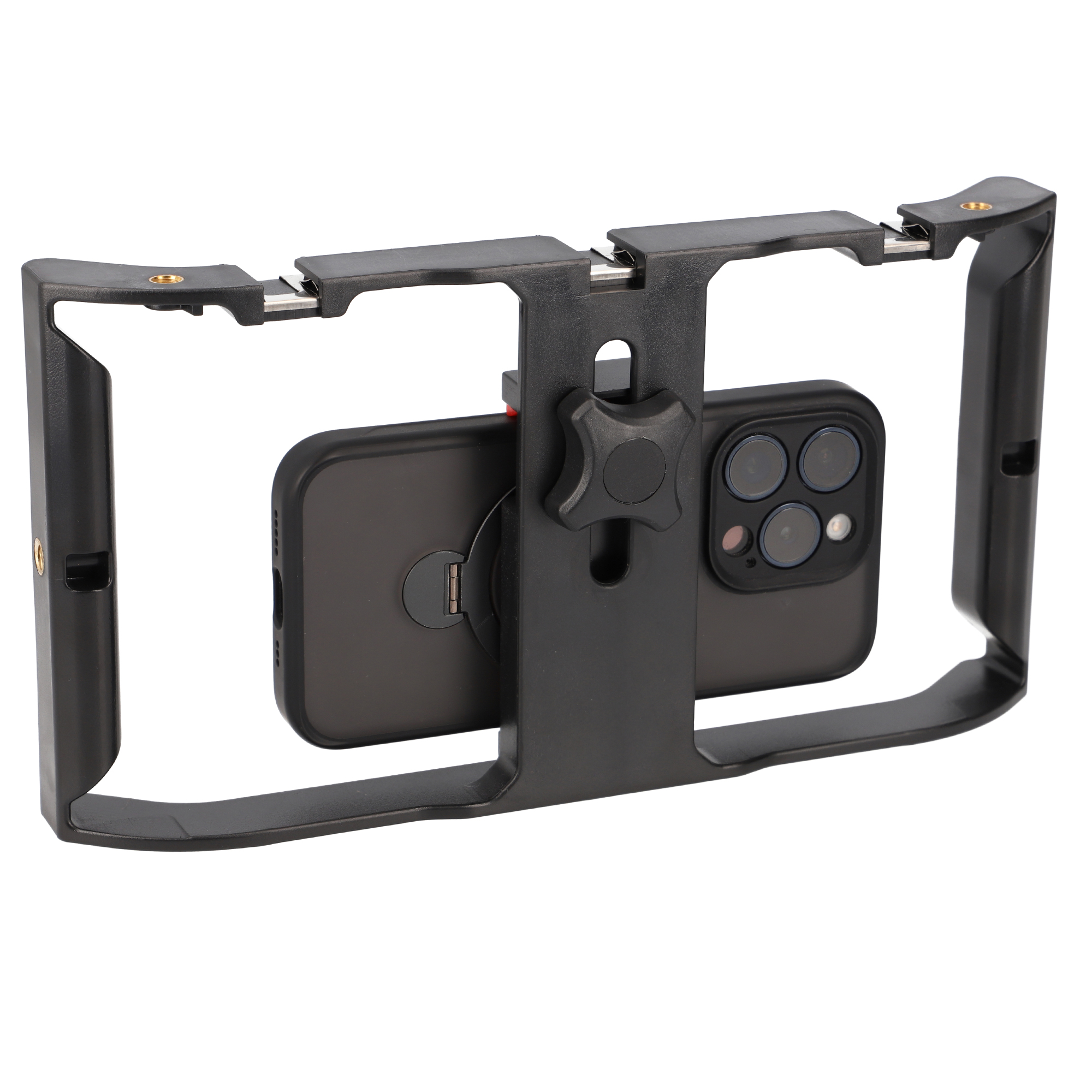 Smartphone Video Rig Stabilizer – Handyhalterung für stabile Videoaufnahmen & Vlogging Smartphone Video Rig Stabilizer – Handyhalterung für stabile Videoaufnahmen & Vlogging