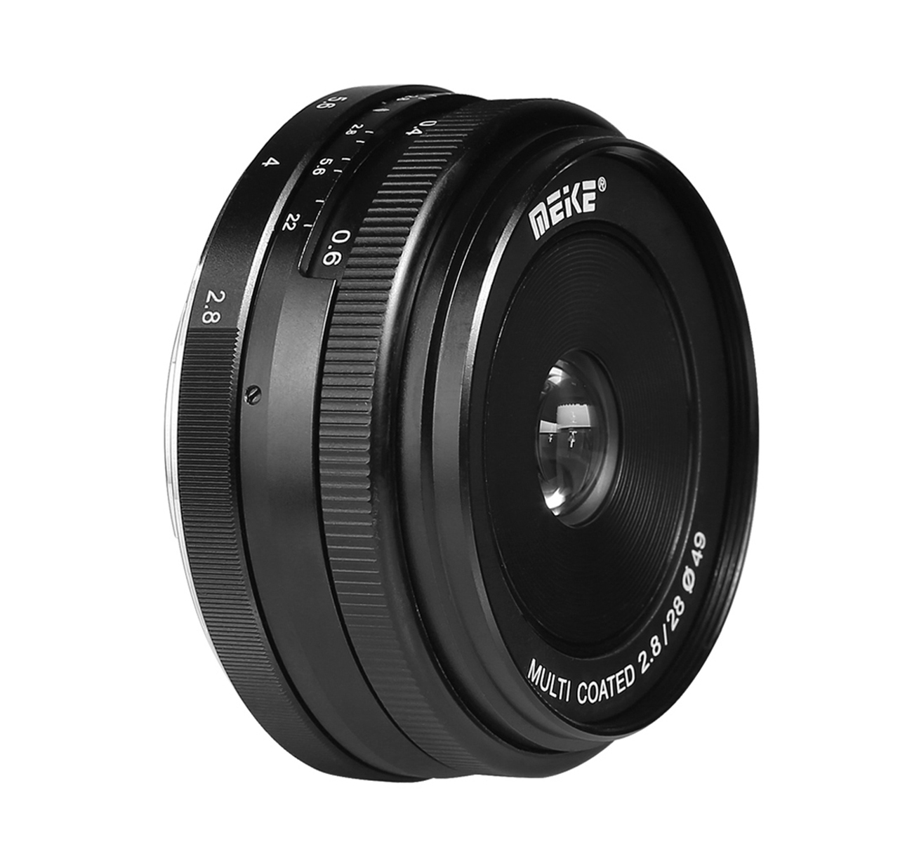 Meike 28mm F2.8 Objektiv multicoated für Canon EOS M Meike 28mm F2.8 Objektiv multicoated für Canon EOS M