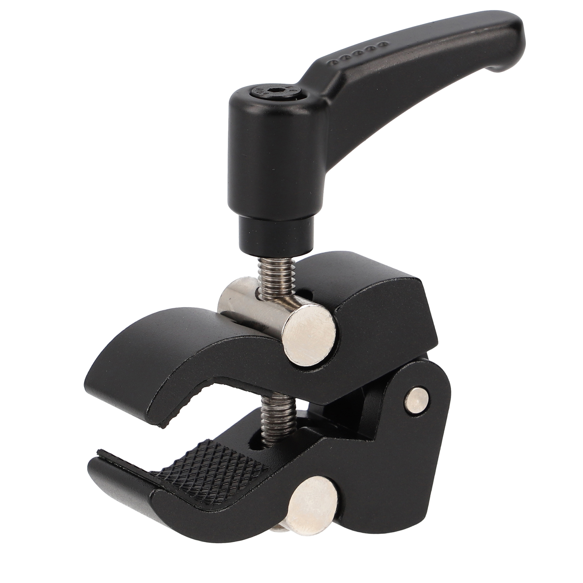 Super Clamp Multifunktionsklemme – Halterung für Rohre, Tische & Stative bis 47 mm Super Clamp Multifunktionsklemme – Halterung für Rohre, Tische & Stative bis 47 mm