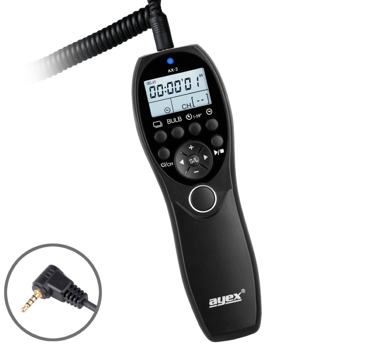 Timer Fernauslöser AX-3 RS-2 zB Panasonic DMC-FZ2500 DS1 G85 G7 GX8 DC-GH5S G9 FZ250 Serie Bulb Delay Fokussieren Timer Fernauslöser AX-3 RS-2 zB Panasonic DMC-FZ2500 DS1 G85 G7 GX8 DC-GH5S G9 FZ250 Serie Bulb Delay Fokussieren