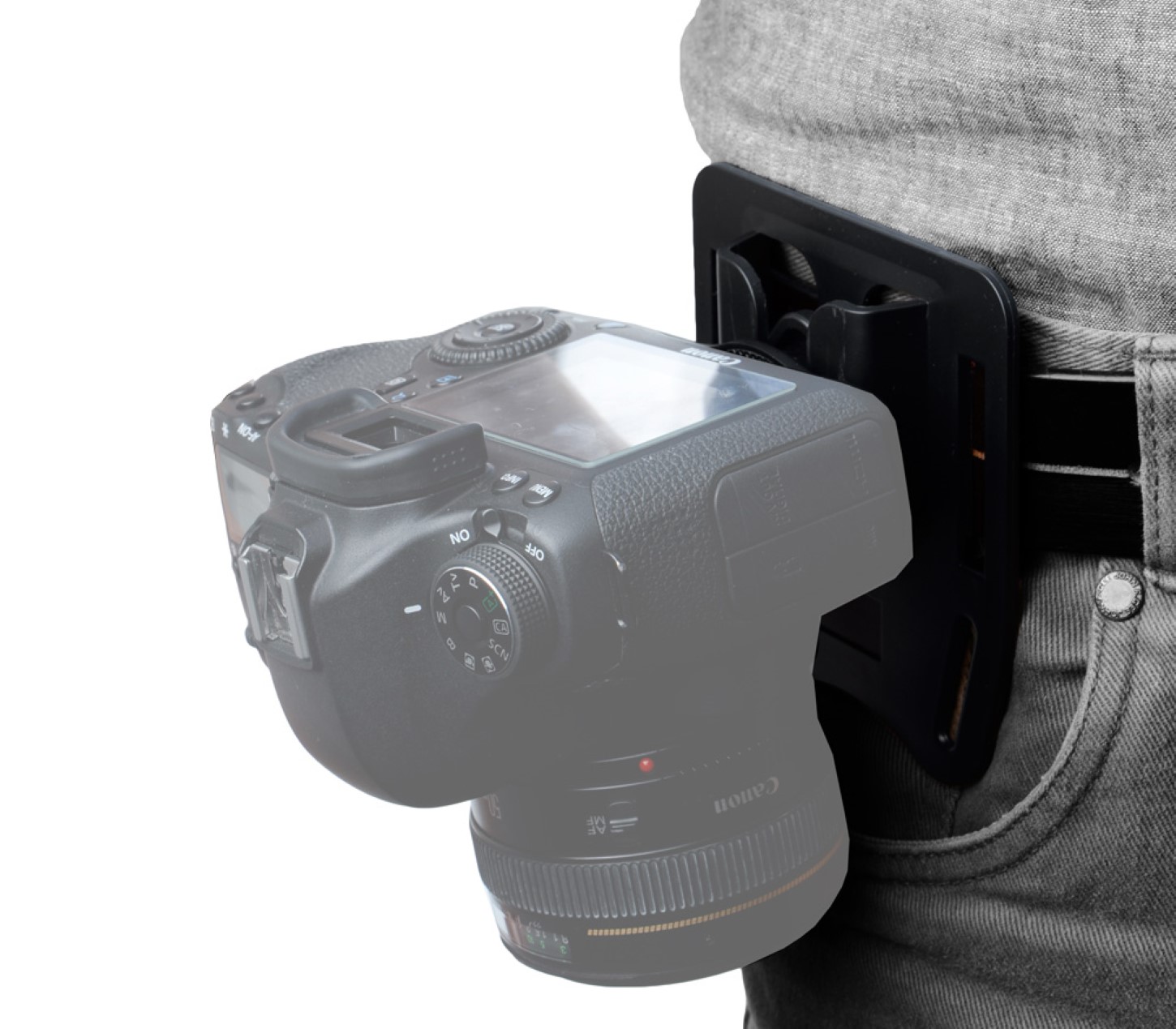 Kamera Gürtelhalterung Holster mit Schnellwechselplatte Kamera Gürtelhalterung Holster mit Schnellwechselplatte