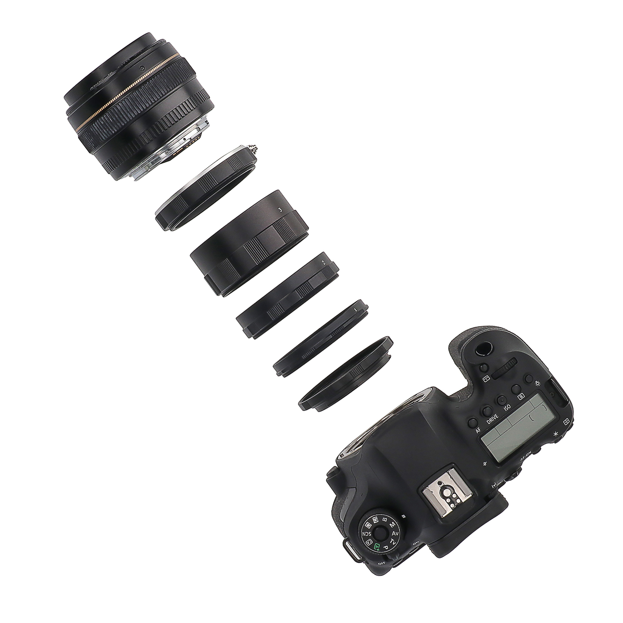 Makro Zwischenringe für Nikon DSLR zB D90 D300 D700 D5000 D3000 viele Brennweiten manuell hochwertig Makro Zwischenringe für Nikon DSLR zB D90 D300 D700 D5000 D3000 viele Brennweiten manuell hochwertig