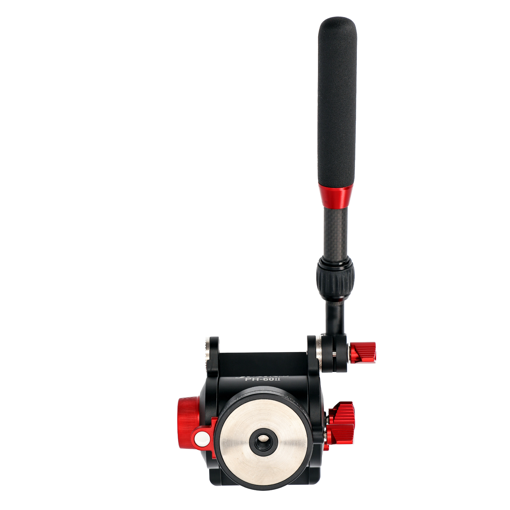 JUSINO Profi Alu Fluid-Videoneiger variabler Führungshebel bis 10kg Tragkraft PH-60 II JUSINO Profi Alu Fluid-Videoneiger variabler Führungshebel bis 10kg Tragkraft PH-60 II