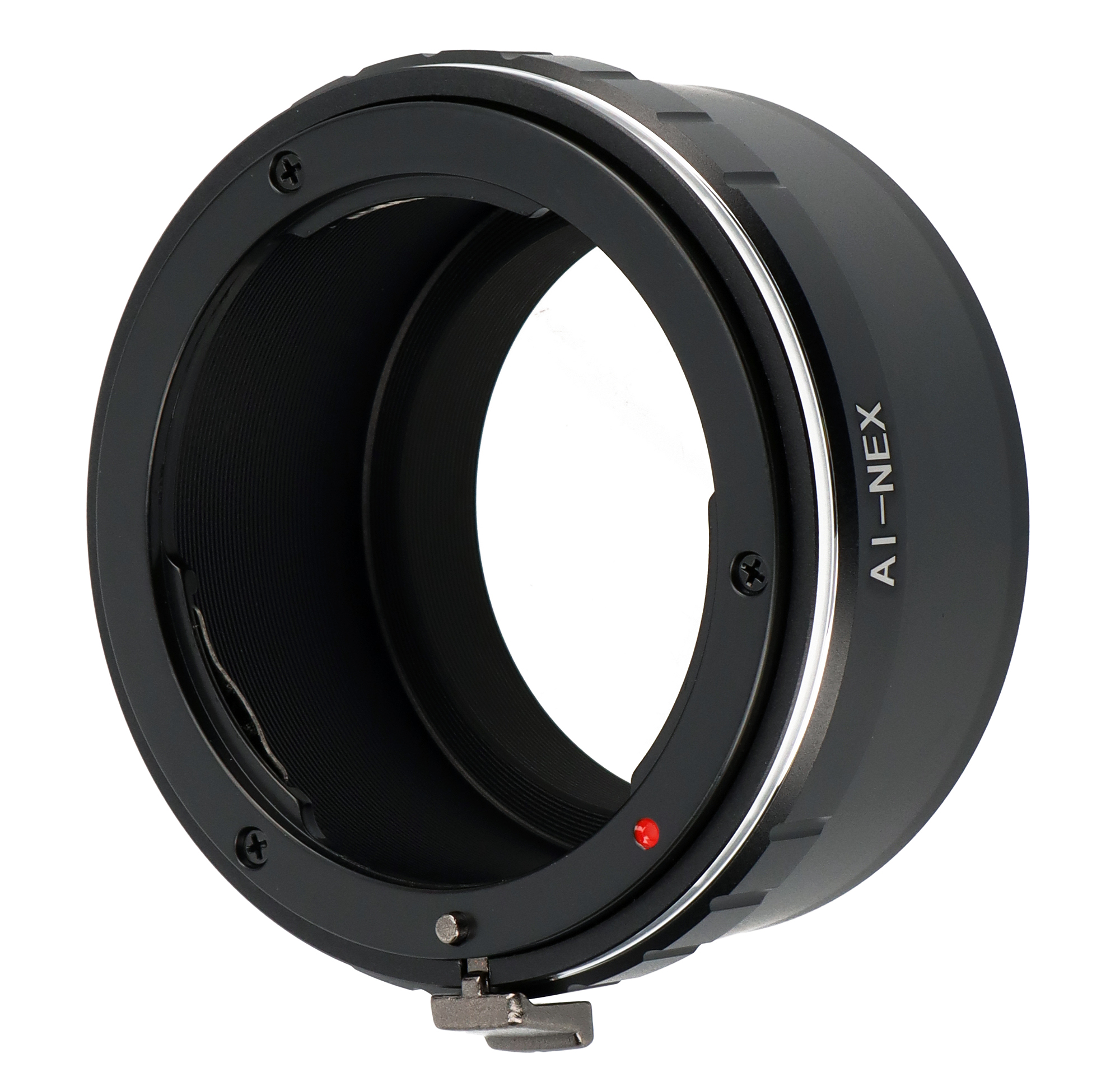 Objektivadapter Nikon F-Objektiv an Sony E-Mount E-Bajonett Objektivadapter Nikon F-Objektiv an Sony E-Mount E-Bajonett