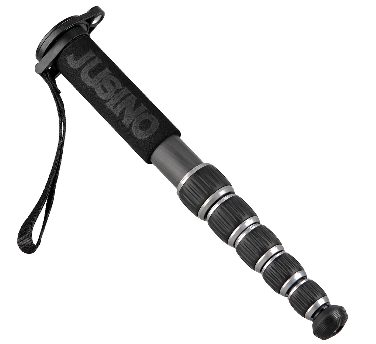JUSINO Robustes leichtes Karbon-Monopod 6 Segmente bis 140cm 10kg MP-326C JUSINO Robustes leichtes Karbon-Monopod 6 Segmente bis 140cm 10kg MP-326C