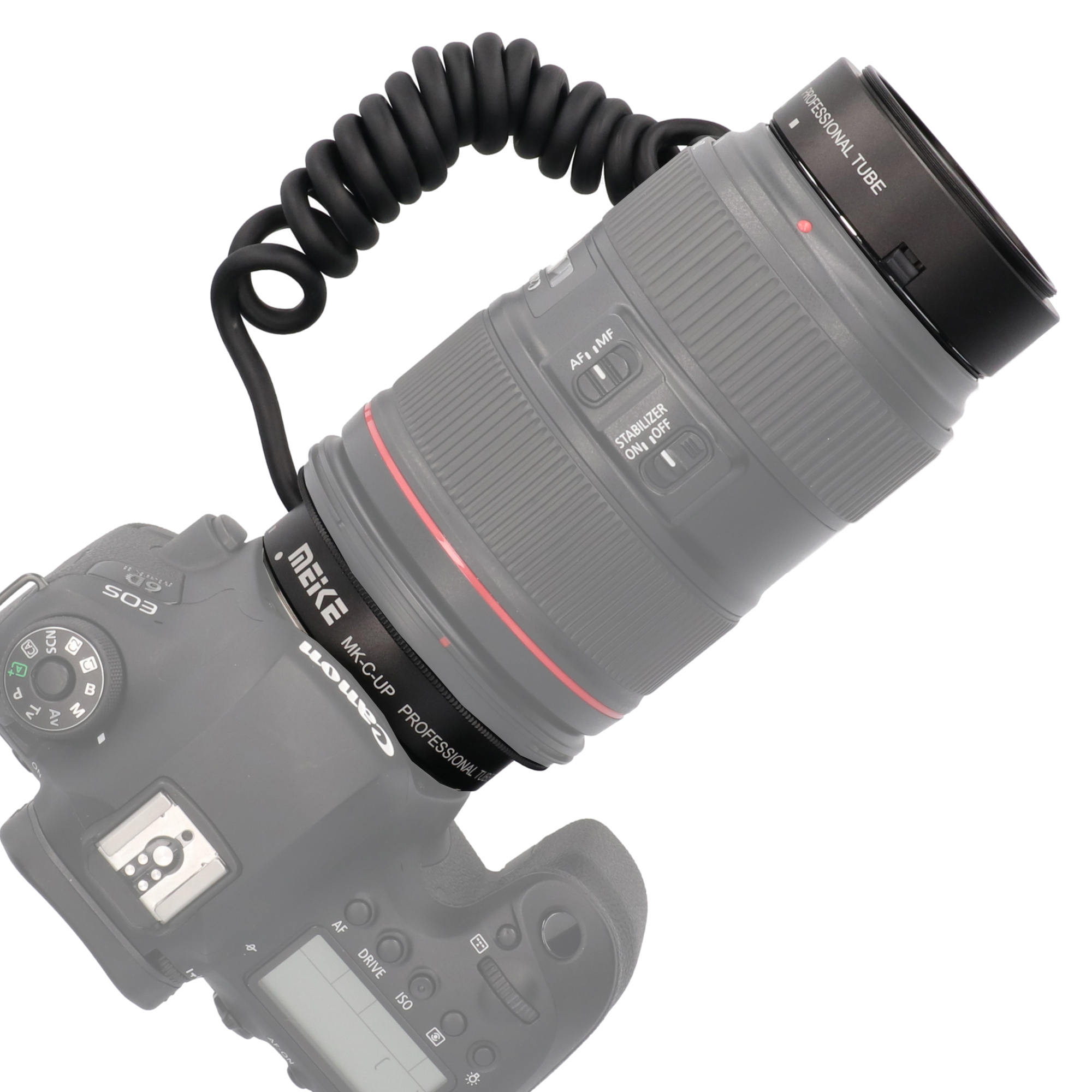 Multifunktionale elektronische Makro-Zwischenringe für Canon EOS, Meike MK-C-UP Multifunktionale elektronische Makro-Zwischenringe für Canon EOS, Meike MK-C-UP