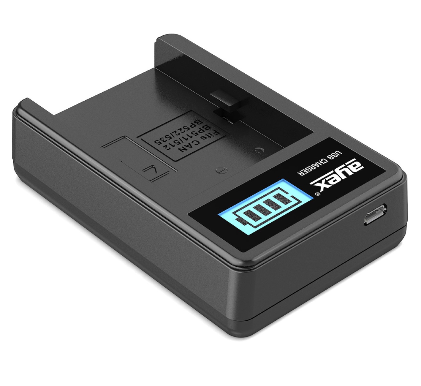 USB Ladegerät für Panasonic DMW-BLF19E Akkus beleuchtetes Display Ladestandanzeige USB Ladegerät für Panasonic DMW-BLF19E Akkus beleuchtetes Display Ladestandanzeige