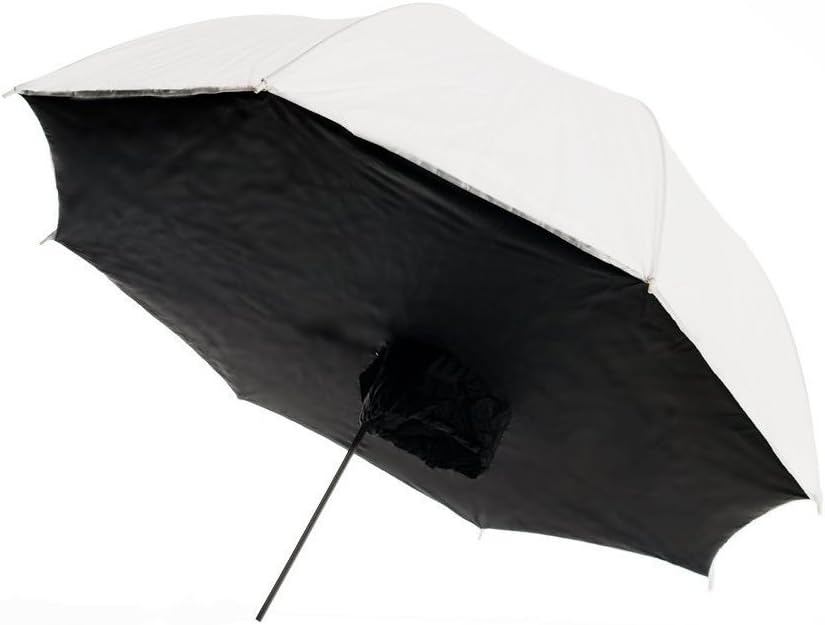 Studio-Schirmsoftbox 101cm 40" - außen weiß, innen schwarz Studio-Schirmsoftbox 101cm 40" - außen weiß, innen schwarz
