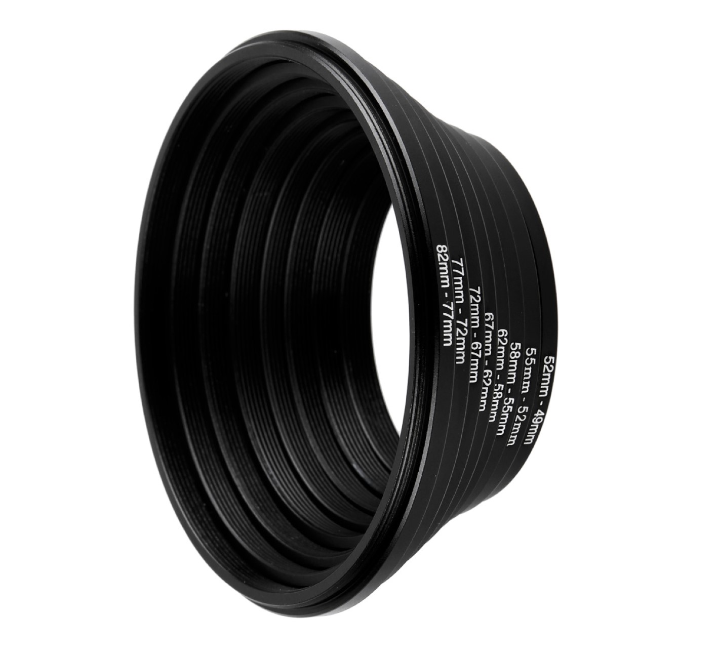 Step Down Ring Set Reduzierringe in 8 Größen Universal passend Step Down Ring Set Reduzierringe in 8 Größen Universal passend