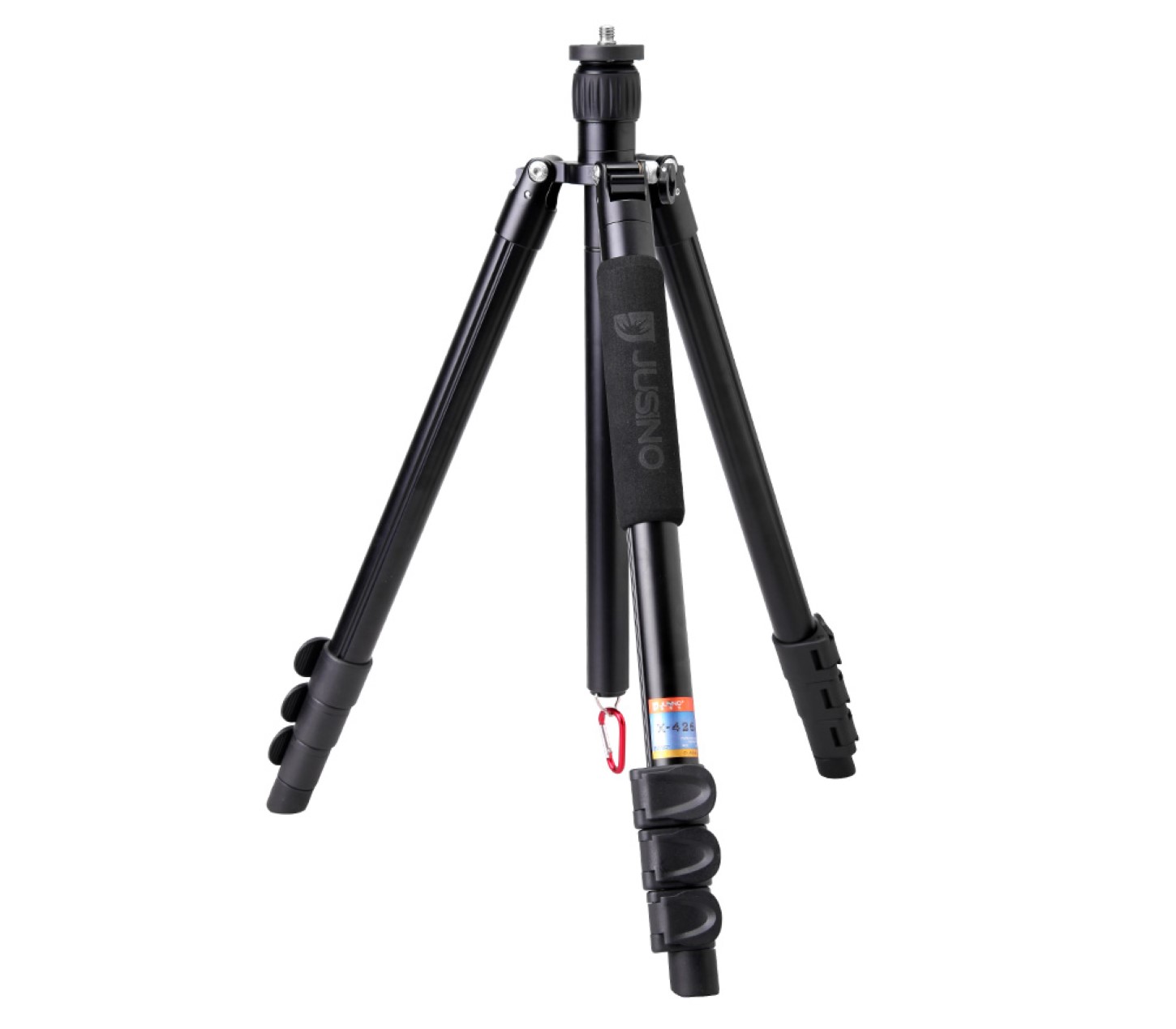JUSINO Vielseitiges Tripod/Monopod Stativ 11-155cm Höhe Belastbar bis 6kg X-426 JUSINO Vielseitiges Tripod/Monopod Stativ 11-155cm Höhe Belastbar bis 6kg X-426